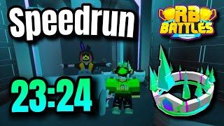 Crown of Courage Speedrun in 23:24 (RB Battles Season 3)