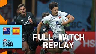 Spain secure a GOLDEN win ⭐ | New Zealand v Spain | Vancouver HSBC SVNS 2025 | Full Match Replay