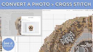 How to Easily Convert a Photo into a Cross Stitch Pattern!