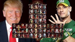 Mortal Kombat 9 - DONALD TRUMP & JOHN CENA WWE - Expert Tag Ladder - Gameplay @(1080p) - 60ᶠᵖˢ 