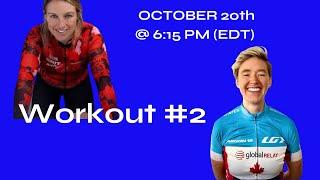 LIVESTREAM WORKOUT #2 with Marie-Soleil Blais |  Oct 20th