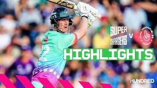 High-Scoring Drama! | Highlights - Northern Superchargers v Oval Invincibles | The Hundred 2023