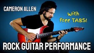 Rock Guitar Performance (With Free TABs!) | Cameron Allen