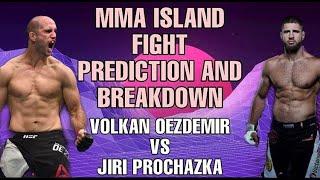 Volkan Oezdemir vs Jiri Prochazka - MMA Island Picks