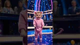 Cute Baby Dancing Show #shorts #agt #britainsgottalent