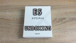 Sony Xperia E5 Unboxing and Setup and First Impression