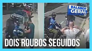 Bandidos fazem dois assaltos na mesma rua em São Bernardo do Campo