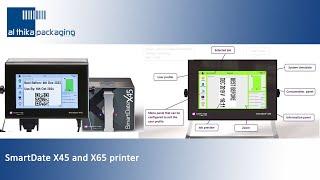 SmartDate X45 & SmartDate X65 thermal transfer printer - Markem-Imaje - Al Thika Packaging UAE Oman