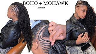 Braided Mohawk | Boho Braids 