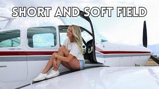 Short and Soft Field | Takeoff and Landing in the Beechcraft Debonair