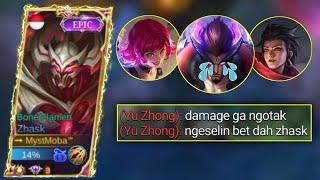 ZHASK COUNTER YU ZHONG ?? TOP GLOBAL ZHASK! BUILD ZHASK TERBARU & TERSAKIT!