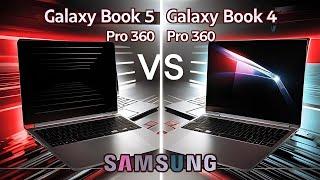 Galaxy Book 5 Pro 360 vs Galaxy Book 4 Pro 360 - spec review & comparison