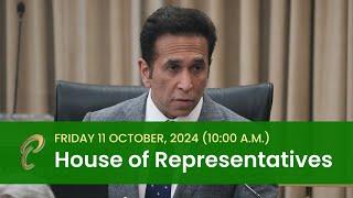 Standing Finance Committee - 5th Session - October 11, 2024 - Day 1 of 5