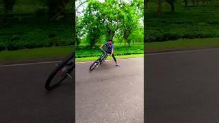 cycle drift marne ki video #cycle drift #mountain bike how to rolling stoppie #viral video #shorts