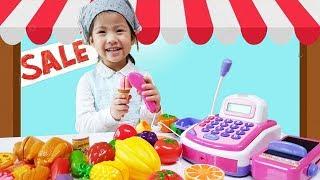 서은이네 마트로 장보러 오세요^^ 서은이의 아이스크림 가게 옷 가게 소꿉놀이 Mart Ice Cream Store Toys