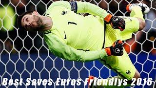 Best Goalkeeper Saves - Friendlies Before Euro 2016