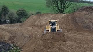 Caterpillar D6 R dozer working