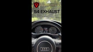 7MPG?POV driving an S4 with VALVETRONIC Designs Exhaust #audi #s4 #exhaust #car #valvetronic