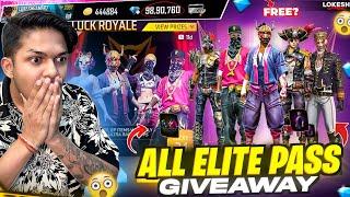 Finally Got All Elite Pass From Event RIP 90,000 Diamonds & All Elite Pass Giveaway Garena Free Fire