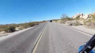 Moto Hobo Motorcycle Ride - Joshua Tree National Park #shorts #nationalpark