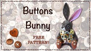 Patchwork Rabbit || Patchwork Bunny || FREE PATTERN || Full Tutorial with Lisa Pay