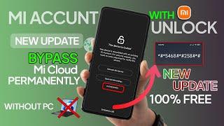 MI Account Remove Permanently | New Unlock Code Free |  Without PC Free All Models Unlock New Update