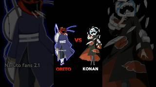 Which akatsuki member most likely and powerful obito vs konan #viral #shorts #obitovskonan #naruto