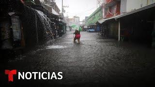 Centroamérica sigue sufriendo el embate de la tormenta tropical Sara | Noticias Telemundo