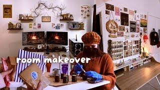 room makeover | stationery desk, pc setup, and craft studio makeover