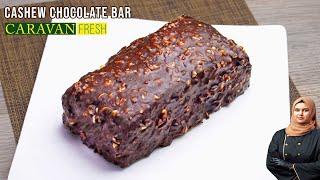 Cashew Chocolate Cake Bars | Caravan Fresh | A Dessert Everyone Will Love