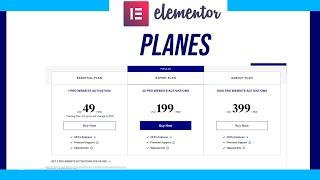  Planes de ELEMENTOR Actualizaciones y cambios. Elige lo que mejor te convenga 