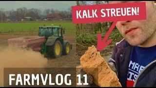 ZIEGELSTEINE? Kalk streuen, Maschinenpech und Silo! FARMVLOG11