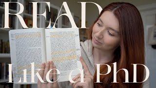 How to Read & Take Notes Like a PhD Student | Tips for Reading Fast & Efficiently for Slow Readers