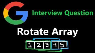 Rotate Array - Leetcode 189 - Python