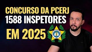 Concurso da PCERJ: Confirmadas 1588 vagas para Inspetores!