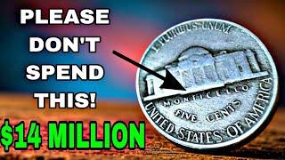 HUGE VALUE! Rare Monticello Jefferson Nickel Coins That Are Selling for BIG MONEY Today!