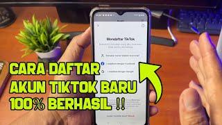 Cara membuat akun baru di tiktok terbaru 2024