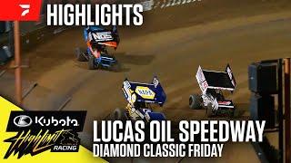 Diamond Classic Night #1 | Kubota High Limit Racing at Lucas Oil Speedway 6/28/24 | Highlights