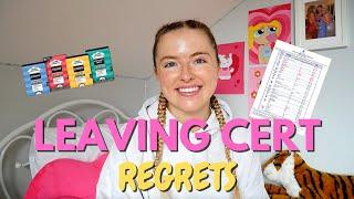 ALL THE THINGS I REGRET DOING IN THE LEAVING CERT | Ellen Clarke