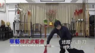 精武 - 八卦刀 Ten Fundamental Chinwoo Routines - Bagua Dao(Saber)