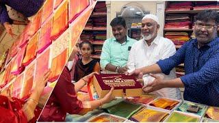 Buy 1 Get 4 Kanchipuram Silk Sarees |Pure Handloom Silk My Wedding Anniversary Purchase |Jalal Silks