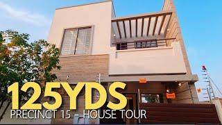 Beautiful 125yds House Finished by Dzzynr Homes in Bahria Town Karachi, Precinct 15