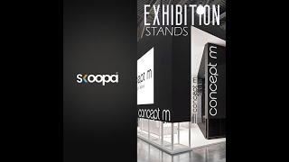 Dubai,DWTC exhibition stand design & fitout works skoopa Technical service