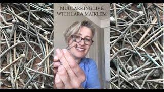 London Mudlarking: Lara Maiklem - Live Instagram Recording (Pins)