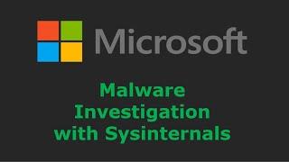 Malware Hunting with Microsoft Sysintenals Tools | TryHackMe Sysinternals