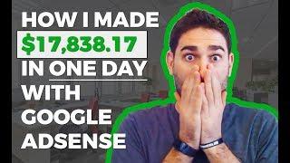 How I Made $17,838.17 in ONE DAY with Google Adsense Arbitrage | Tyler Horvath