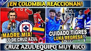 ¡COLOMBIANOS SORPRENDIDOS! EL INGRESO MILLONARIO QUE TENDRÍA CRUZ AZUL - LUKA ROMERO ESTA DE REGRESO