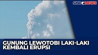 Gunung Lewotobi Laki-Laki Kembali Erupsi,Tinggi Kolom Abu Capai 1000 Meter - Sindo Today 23/11