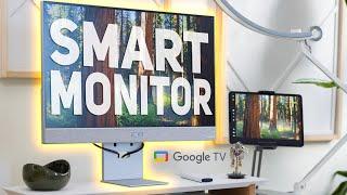 Ultimate Google TV Smart Monitor | ASUS ZenScreen Smart MS27UC