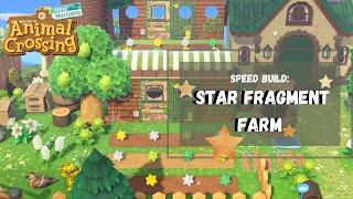 I Made a Star Fragment Farm! - Speed Build // Animal Crossing New Horizons